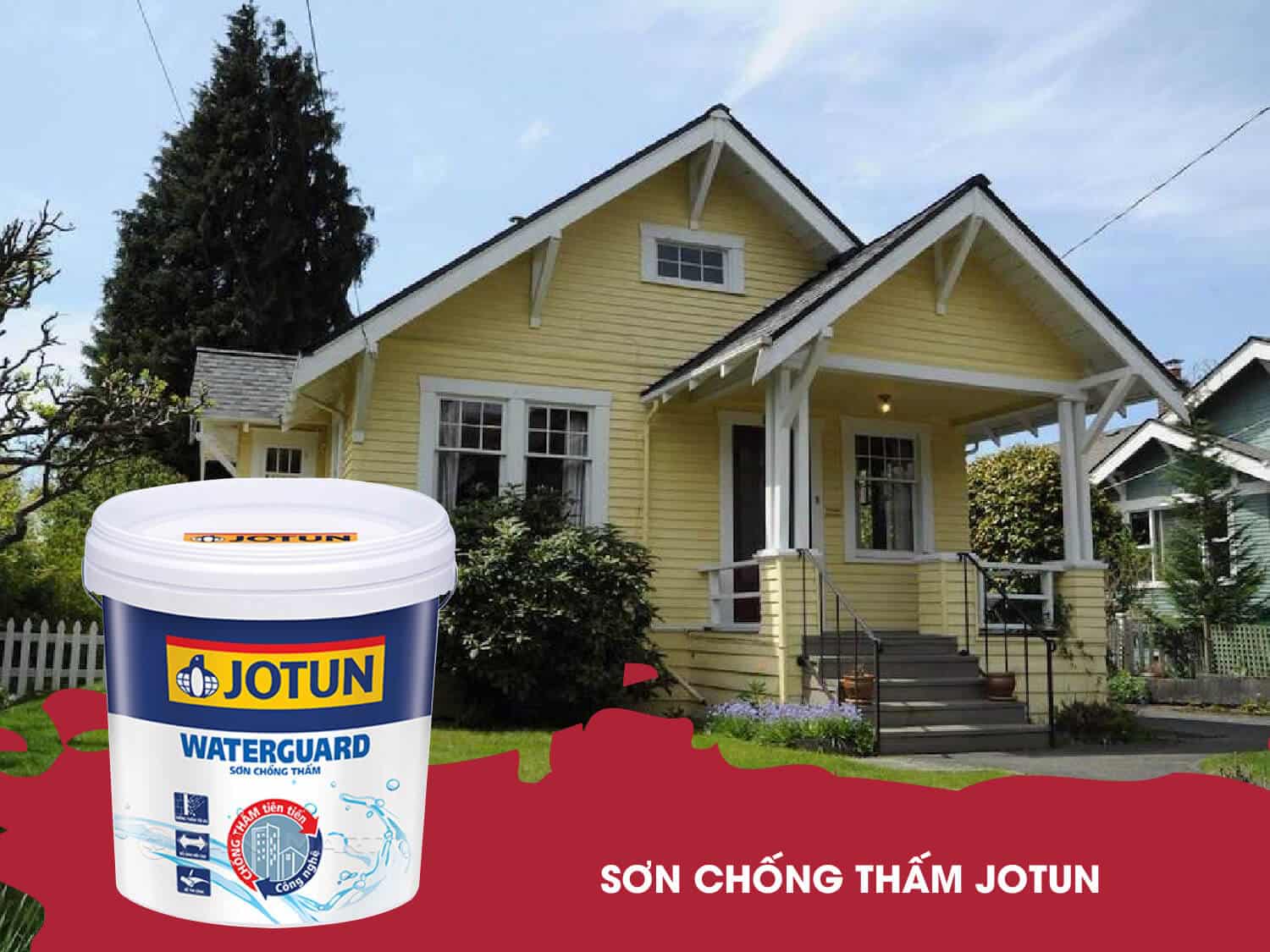 Sơn chống thấm Jotun - lựa chọn của người tiêu dùng Việt